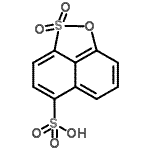 CAS#: 71735-36-9， Naphtho[1,8-cd][1,2]oxathiole-5-sulfonic acid 2,2-dioxide
