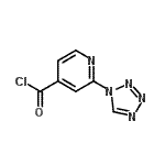 CAS#: 717871-78-8， 2-(1H-Tetrazol-1-yl)isonicotinoyl chloride