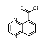 CAS 登录号：717871-86-8， 5-喹喔啉甲酰氯