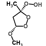 CAS#: 717888-58-9， (3R,5S)-5-Methoxy-3-methyl-1,2-dioxolan-3-yl hydroperoxide