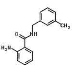 CAS#: 717893-10-2， 2-Amino-N-(3-methylbenzyl)benzamide