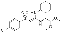 CAS#: 71795-26-1， 4-Chloro-N-((Cyclohexylamino)((2,2-Dimethoxyethyl) Amino)Methylene)-Benzenesulfonamide