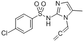 CAS#: 71795-40-9, 4-Chloro-N-(5-Methyl-1-(1,2-Propadienyl-1H-Imidazol-2-Yl)-Benzenesulfonamide