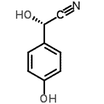 CAS#: 71807-09-5， (2S)-Hydroxy(4-hydroxyphenyl)acetonitrile