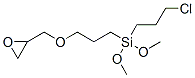 CAS#: 71808-64-5， 3-Chloropropyl-dimethoxy-[3-(2-oxiranylmethoxy)propyl]silane