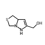 CAS#: 718621-58-0， 3a,4-Dihydro-1H-pyrazolo[1,5-c][1,3]thiazol-2-ylmethanol