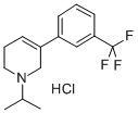 CAS#: 71863-73-5， 1,2,3,6-Tetrahydro-1-(1-Methylethyl)-5-(3-(Trifluoromethyl)Phenyl)Pyridine Hydrochloride