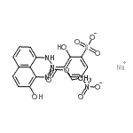CAS#: 71873-53-5， Sodium 3-({8-[(ethoxycarbonyl)amino]-2-hydroxy-1-naphthyl}diazenyl)-2-hydroxy-5-nitrobenzenesulfonate