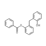CAS#: 71893-14-6， 2-(2-Hydroxybenzyl)phenyl benzoate