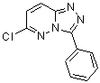 结构式 CAS# 7190-80-9, 6-氯-3-苯基[1,2,4]三唑并[4,3-b]哒嗪