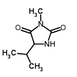 CAS#: 71921-91-0， 5-Isopropyl-3-methyl-2,4-imidazolidinedione