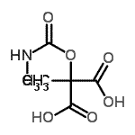 CAS#: 719261-15-1， Methyl[(methylcarbamoyl)oxy]malonic acid