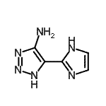 CAS#: 719261-16-2， 4-(1H-Imidazol-2-yl)-1H-1,2,3-triazol-5-amine
