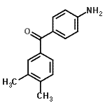 CAS#: 71969-25-0， (4-Aminophenyl)(3,4-dimethylphenyl)methanone