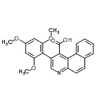 CAS#: 71989-98-5， 2-(2,4,6-Trimethoxyphenyl)benzo[f]quinoline-1-carboxylic acid