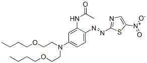 CAS#: 72010-87-8， N-[5-(Bis(2-Butoxyethyl)Amino)-2-[(5-Nitro-1,3-Thiazol-2-Yl)Diazenyl]Phenyl]Acetamide