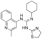 CAS#: 72042-08-1， 2-Cyclohexyl-3-(4,5-Dihydro-1,3-Thiazol-2-Yl)-1-(2-Methylquinolin-4-Yl)Guanidine