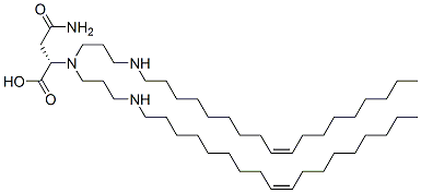 CAS#: 72050-94-3， (2S)-4-Amino-2-[Bis[3-[[(Z)-Octadec-9-Enyl]Amino]Propyl]Amino]-4-Oxobutanoic Acid