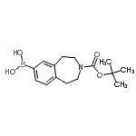 CAS#: 720692-77-3， (3-{[(2-Methyl-2-propanyl)oxy]carbonyl}-2,3,4,5-tetrahydro-1H-3-benzazepin-7-yl)boronic acid