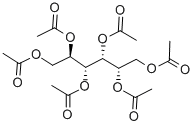 structure of CAS# 7208-47-1, Sorbitol Hexaacetate;[2,3,4-Triacetoxy-1-(1,2-Diacetoxyethyl)Butyl] Acetate;Acetic Acid [2,3,4-Triacetoxy-1-(1,2-Diacetoxyethyl)Butyl] Ester;1,2,4,5,6-Pentaacetyloxyhexan-3-Yl Ethanoate