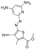 CAS#: 72121-80-3， Methyl 4-Cyano-5-(4,6-Diaminopyridin-2-Yl)Diazenyl-3-Methylthiophene-2-Carboxylate