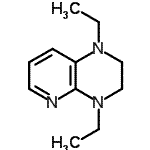 CAS#: 72128-57-5， 1,4-Diethyl-1,2,3,4-tetrahydropyrido[2,3-b]pyrazine