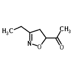 CAS#: 72128-81-5， 1-(3-Ethyl-4,5-dihydro-1,2-oxazol-5-yl)ethanone
