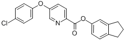 CAS#: 72133-67-6， 2,3-Dihydro-1H-Inden-5-Yl 5-(4-Chlorophenoxy)Pyridine-2-Carboxylate
