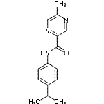 CAS#: 721426-27-3， N-(4-Isopropylphenyl)-5-methyl-2-pyrazinecarboxamide