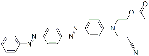 CAS#: 72152-87-5， 2-[2-Cyanoethyl-[4-(4-Phenyldiazenylphenyl)Diazenylphenyl]Amino]Ethyl Acetate
