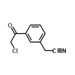 CAS#: 72196-96-4， [3-(Chloroacetyl)phenyl]acetonitrile