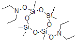 CAS#: 72259-78-0， N,N'-[(2,4,4,6,8,8-Hexamethylcyclotetrasiloxane-2,6-Diyl) Bis(Oxy)] Bis[N-Ethyl-Ethanamine]