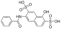 CAS 登录号:72269-50-2, 6-(苯甲酰基氨基)-1-羟基-2,7-萘二磺酸