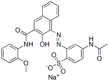 CAS#: 72269-59-1， Sodium N-Acetyl-2-[[2-Hydroxy-3-[(2-Methoxyanilino)Carbonyl]-1-Naphthyl]Azo]Sulphanilate