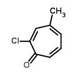 CAS#: 72271-69-3， 2-Chloro-4-methyl-2,4,6-cycloheptatrien-1-one