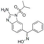 CAS#: 72301-78-1， (NZ)-N-[(2-Amino-3-Propan-2-Ylsulfonylbenzimidazol-5-Yl)-Phenylmethylidene]Hydroxylamine