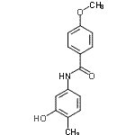 CAS#: 723257-49-6， N-(3-Hydroxy-4-methylphenyl)-4-methoxybenzamide