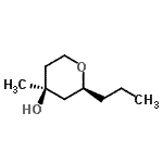 CAS#: 723340-88-3， (2S,4S)-4-Methyl-2-propyltetrahydro-2H-pyran-4-ol