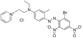 CAS#: 72361-40-1， 4-(2-Bromo-4,6-Dinitrophenyl)Diazenyl-N-Ethyl-3-Methyl-N-(2-Pyridin-1-Ium-1-Ylethyl)Aniline Chloride