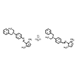 CAS#: 72379-36-3， Bis[5-({4-[benzyl(ethyl)amino]phenyl}diazenyl)-1,4-dimethyl-4,5-dihydro-1H-1,2,4-triazol-1-ium] tetrachlorozincate(2-)