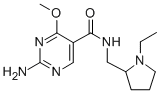 CAS#: 72412-36-3， 2-Amino-N-[(1-Ethylpyrrolidin-2-Yl)Methyl]-4-Methoxypyrimidine-5-Carboxamide