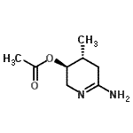 CAS#: 724418-70-6， (3S,4R)-6-Amino-4-methyl-2,3,4,5-tetrahydro-3-pyridinyl acetate