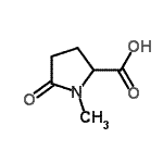 CAS#: 72442-37-6， 1-Methyl-5-oxoproline