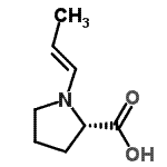 CAS#: 724459-18-1， 1-[(1E)-1-Propen-1-yl]-L-proline