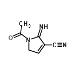 CAS#: 724462-22-0， 1-Acetyl-2-imino-2,5-dihydro-1H-pyrrole-3-carbonitrile