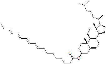 CAS#: 72467-67-5， [(3S,8S,9S,10R,13R,14S,17R)-10,13-Dimethyl-17-[(2R)-6-Methylheptan-2-Yl]-2,3,4,7,8,9,11,12,14,15,16,17-Dodecahydro-1H-Cyclopenta[a]Phenanthren-3-Yl] (9E,11E,13E,15E)-Octadeca-9,11,13,15-Tetraenoate