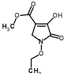 CAS#: 724742-80-7， Methyl 1-ethoxy-4-hydroxy-5-oxo-2,5-dihydro-1H-pyrrole-3-carboxylate