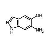 CAS#: 724767-14-0， 6-Amino-1H-indazol-5-ol