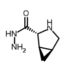CAS 登录号：72496-49-2， (1R,2R,5S)-3-氮杂双环[3.1.0]己烷-2-甲酰肼