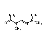 CAS#: 725200-70-4， 1-[(E)-(Dimethylhydrazono)methyl]-1-methylurea